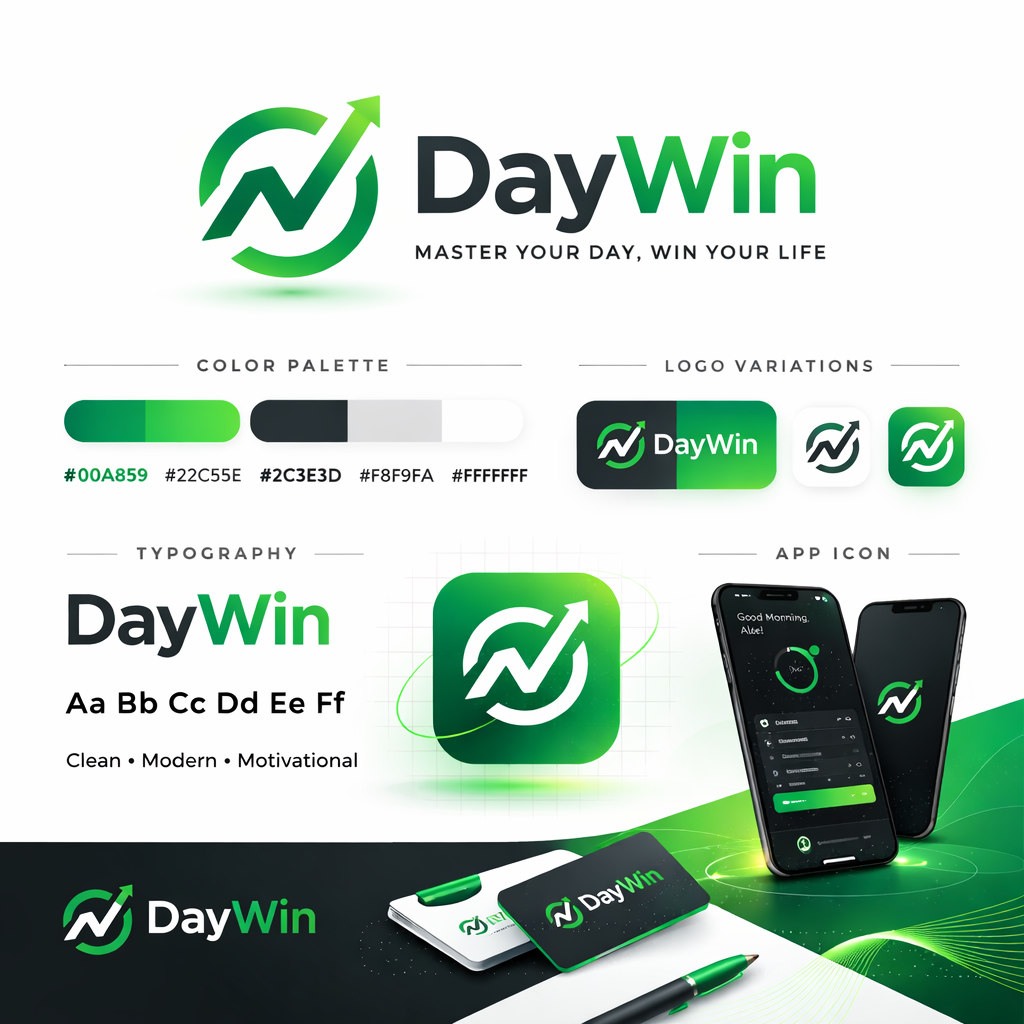 DayWin - App Branding & Design